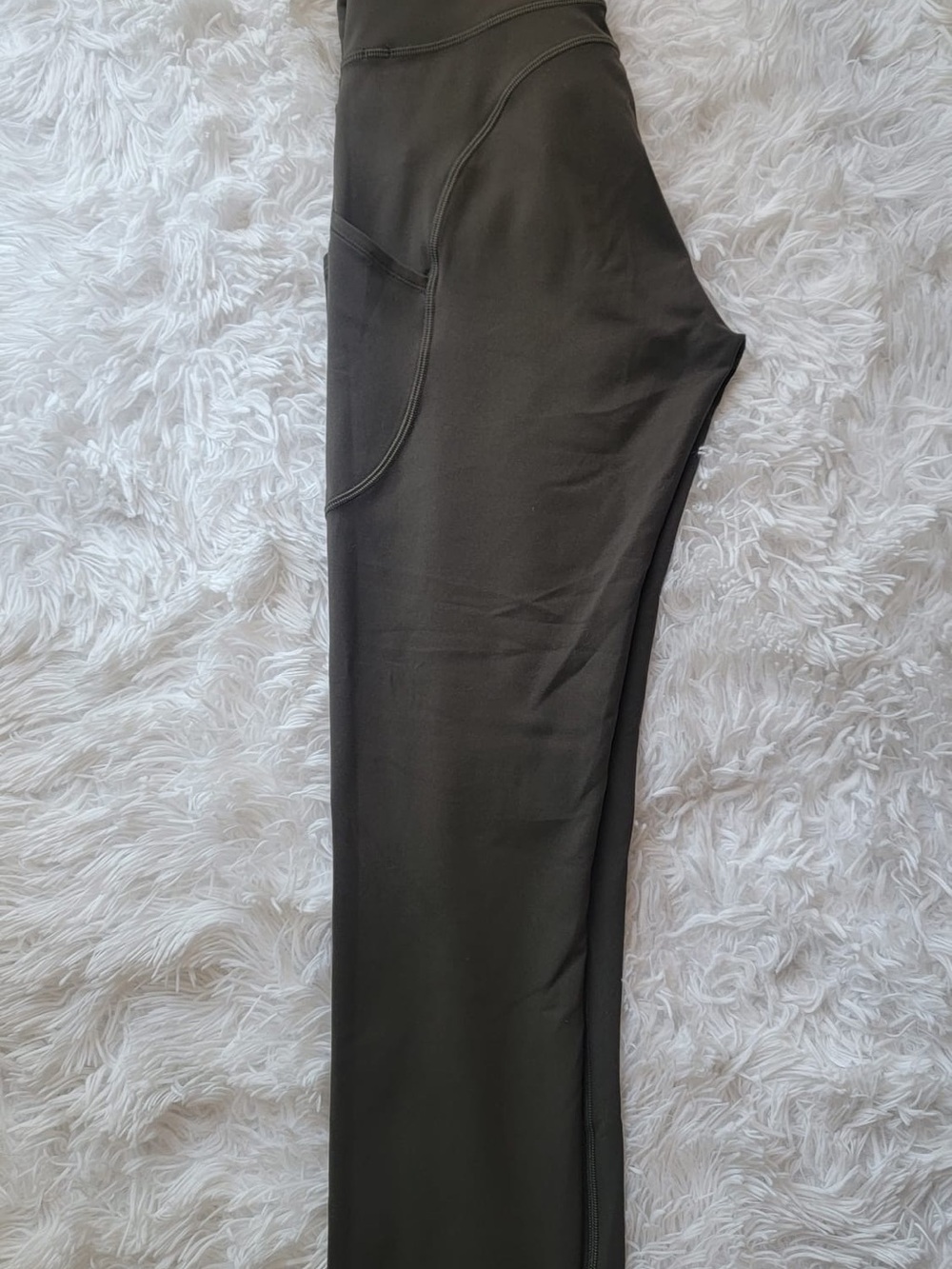 lululemon athletica Olive/Taupe High-Rise Leggings
